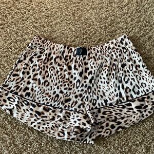 Victorias Secret Satin Sleep Shorts - L